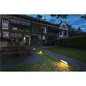 SLV LED Boden-Aufbauleuchte L-LINE OUT 30, IP65 IK02, L-Form 50cm, 11.5W 3000/4000K (CCT Switch) 780/800lm, Anthrazit, 30cm
