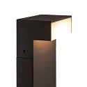 LED Outdoor luminaire L-LINE OUT FL Pole LED Floor lamp, horizontal, CCT switch, 3000/4000K, 490/530lm, IP65, anthracite, 50cm