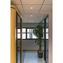 SLV LED Deckeneinbauleuchte NUMINOS DL M, 2700K, IP20, dreh-/schwenkbar, 40°, 1600lm, UGR 19, Weiß / Weiß