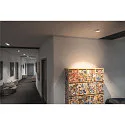 SLV LED Ceiling recessed luminaire NUMINOS DL XL, 3000K, IP20, rotatable / pivotable, 40°, 3500lm, UGR 18, white/chrome