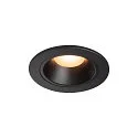 LED Ceiling recessed luminaire NUMINOS DL S, 2700K, IP20, 20°, 670lm, UGR 18, black/black