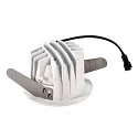 SLV LED Ceiling recessed luminaire NUMINOS DL S, 2700K, IP20, 20°, 670lm, UGR 18, white/black