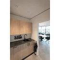 SLV LED Deckeneinbauleuchte NUMINOS DL S, 250mA, CRi >90, IP44 IK02, ohne BG, 8.6W 3000K 730lm 40°, UGR <19, Schwarz / Weiß