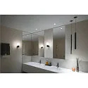 SLV LED Deckeneinbauleuchte NUMINOS DL S, 250mA, CRi >90, IP44 IK02, ohne BG, 8.6W 3000K 730lm 20°, UGR <19, Weiß / Weiß