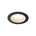 LED Ceiling recessed luminaire NUMINOS DL S, 4000K, IP20, 40°, 790lm, UGR 18, black/white