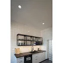 SLV LED Ceiling recessed luminaire NUMINOS DL S, 4000K, IP20, 20°, 790lm, UGR 19, white/white