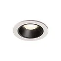LED Ceiling recessed luminaire NUMINOS DL S, 4000K, IP20, 40°, 730lm, UGR 19, white/black