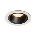 LED Ceiling recessed luminaire NUMINOS DL M, 2700K, IP20, 20°, 1460lm, UGR 19, white/black