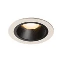 LED Ceiling recessed luminaire NUMINOS DL M, 3000K, IP20, 20°, 1500lm, UGR 19, white/black