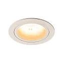LED Ceiling recessed luminaire NUMINOS DL M, 3000K, IP20, 55°, 1600lm, UGR 21, white/white