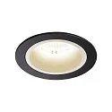 LED Deckeneinbauleuchte NUMINOS DL M, 4000K, IP20, 55°, 1750lm, UGR 21, Schwarz / Weiß