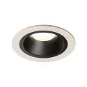 LED Deckeneinbauleuchte NUMINOS DL M, 4000K, IP20, 20°, 1600lm, UGR 19, Weiß / Schwarz