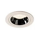 LED Deckeneinbauleuchte NUMINOS DL M, 4000K, IP20, 40°, 1660lm, UGR 17, Weiß / Chrom