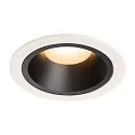 LED Ceiling recessed luminaire NUMINOS DL L, 2700K, IP20, 40°, 2150lm, UGR 20, white/black