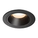 LED Deckeneinbauleuchte NUMINOS DL L, 3000K, IP20, 55°, 2150lm, UGR 23, Schwarz / Schwarz