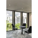 SLV LED Deckeneinbauleuchte NUMINOS DL L, 3000K, IP20, 40°, 2300lm, UGR 19, Weiß / Weiß