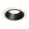 LED Ceiling recessed luminaire NUMINOS DL L, 4000K, IP20, 20°, 2350lm, UGR 20, white/black