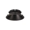 SLV LED Deckeneinbauleuchte NUMINOS DL XL, 3000K, IP20, 40°, 3300lm, UGR 21, Schwarz / Schwarz