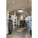 SLV LED Deckeneinbauleuchte NUMINOS DL XL, 3000K, IP20, 40°, 3550lm, UGR 18, Schwarz / Weiß
