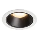 LED Ceiling recessed luminaire NUMINOS DL XL, 3000K, IP20, 55°, 3300lm, UGR 22, white/black