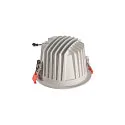 SLV LED Ceiling recessed luminaire NUMINOS DL XL, 4000K, IP20, 55°, 3600lm, UGR 23, white/black