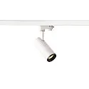 LED 3-Phasen Leuchte NUMINOS PHASE S, 2700K, 36°, 985lm, Weiß / Schwarz