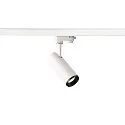 LED 3-Phasen Leuchte NUMINOS PHASE S, 4000K, 60°, 1090lm, Weiß / Schwarz