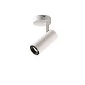 LED Ceiling luminaire NUMINOS SPOT PHASE S, 3000K, 24°, 1020lm, white/black
