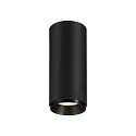LED Ceiling luminaire NUMINOS CL PHASE S, 3000K, 60°, 1020lm, black/black