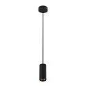 LED Pendelleuchte NUMINOS PD PHASE S, 2700K, 60°, 980lm, schwarz / schwarz