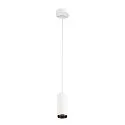 LED Pendant luminaire NUMINOS PD PHASE S, 3000K, 60°, 1020lm, white/black