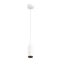 LED Pendant luminaire NUMINOS PD PHASE S, 4000K, 36°, 1100lm, white/black