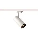 LED 3-Phase luminaire NUMINOS PHASE M, 2700K, 36°, 1935lm, white/black
