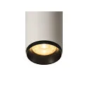 SLV LED 3-Phasen Strahler NUMINOS PHASE M, 230V / 500mA, CRi >90, dimmbar, 20W 3000K 1955lm 24°, UGR <16, Weiß / Schwarz