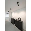 SLV LED Ceiling luminaire NUMINOS SPOT PHASE M, 3000K, 60°, 1870lm, black/black