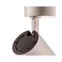 SLV LED Ceiling luminaire NUMINOS SPOT PHASE M, 3000K, 24°, 1955lm, white/black