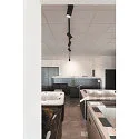SLV LED 3-Phasen Leuchte NUMINOS PHASE L, 4000K, 60°, 2715lm, Schwarz / Schwarz