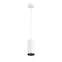 LED Pendelleuchte NUMINOS PD PHASE L, 2700K, 36°, 2400lm, weiß / schwarz