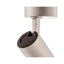 SLV LED Ceiling luminaire NUMINOS SPOT DALI S, 2700K, 60°, 980lm, white/black