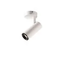 LED Ceiling luminaire NUMINOS SPOT DALI S, 4000K, 60°, 1100lm, white/black