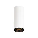LED Ceiling luminaire NUMINOS CL DALI S, 2700K, 60°, 980lm, white/black