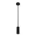LED Pendelleuchte NUMINOS PD DALI S, 3000K, 36°, 1020lm, schwarz / schwarz