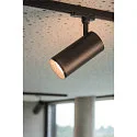 SLV LED 3-Phasen Leuchte NUMINOS DALI M, 3000K, 36°, 1970lm, schwarz/schwarz, 36°, 1970lm, Schwarz / Schwarz