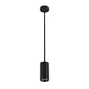 LED Pendant luminaire NUMINOS PD DALI M, 3000K, 24°, 1955lm, black/black