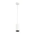 LED Pendelleuchte NUMINOS PD DALI M, 4000K, 36°, 2120lm, weiß / schwarz