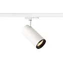 LED 3-Phase luminaire NUMINOS DALI L, 2700K, 24°, 2440lm, white/black
