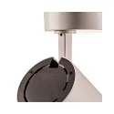 SLV LED Ceiling luminaire NUMINOS SPOT DALI L, 3000K, 24°, 2430lm, white/black
