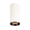 LED Ceiling luminaire NUMINOS CL DALI L, 3000K, 60°, 2400lm, white/black