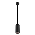 LED Pendelleuchte NUMINOS PD DALI L, 2700K, 60°, 2475lm, schwarz / schwarz