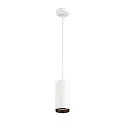 LED Pendelleuchte NUMINOS PD DALI L, 2700K, 36°, 2400lm, weiß / schwarz